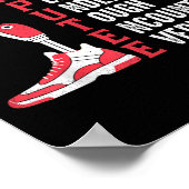 Poster Citation Amputée Chirurgie prothétique de jambe dr (Coin)