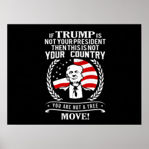 Poster Citation amusante de Trump 2020