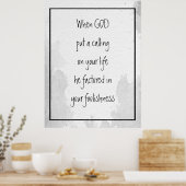 Poster Citation amusante inspirationnelle à propos de l'a (Cuisine)