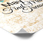 Poster Citation Art de Sea Turtle Beach (Coin)