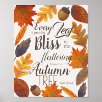 Citation Automne Feuilles Emily Bronte