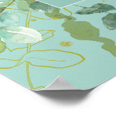 Poster Citation biblique Peacemaker Écriture Eucalyptus P (Coin)