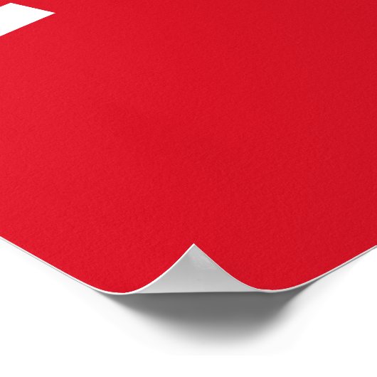 Poster Citation bizarre drôle (Coin)