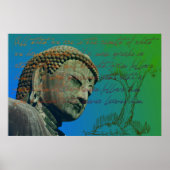 Poster Citation Bouddha (Devant)