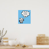 Poster Citation bouddhiste Pandy le Panda Sois Gentil (Cuisine)