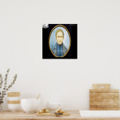 Poster Citation célèbre de Louis Braille (Cuisine)