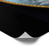 Poster Citation célèbre de Louis Braille (Coin)