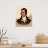 Poster Citation célèbre de Robert Burns (Cuisine)