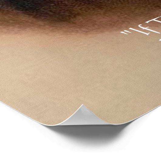 Poster Citation célèbre de Robert Burns (Coin)