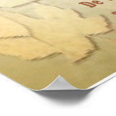 Poster Citation célèbre de Socrate - Forts esprits (Coin)