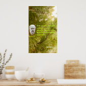 Poster Citation célèbre de Socrate - Je ne peux pas ensei (Cuisine)