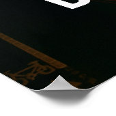 Poster Citation célèbre motivationnelle et inspirante (Coin)