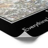 Poster Citation Confucius Beauté Cicada Motivational (Coin)