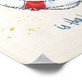 Poster Citation côtière | L'amour est le meilleur moyen d (Coin)