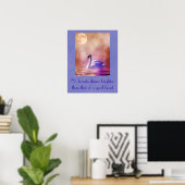 Poster Citation cygne avec beauté (Bureau à domicile)