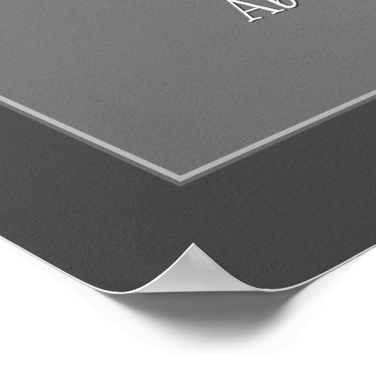 Poster Citation d'Abraham Lincoln sur le succès (Coin)