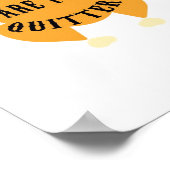 Poster Citation D'Action De Grâce Essentielle - Les Reste (Coin)