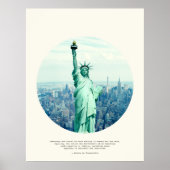 Poster Citation d'Alexis de Tocqueville (Devant)