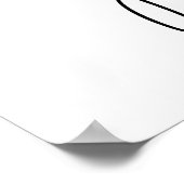 Poster Citation d'amitié, cadeau d'ami, Unique Friend Art (Coin)