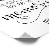 Poster Citation d'amitié, Citation d'amour famille et ami (Coin)