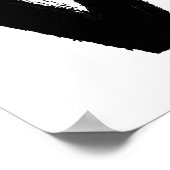 Poster Citation d'amour Art|Peinture moderne Monochrome S (Coin)