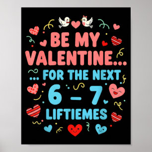 Poster Citation d'amour drôle 6 7 Chemise Six Sept Mème V