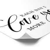 Poster Citation d'amour mariage (Coin)