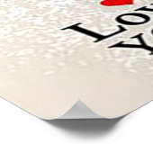 Poster Citation d'amour pour mari | Cadeau mignon pour pe (Coin)