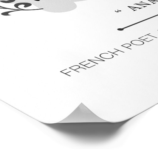 Poster Citation d'animal (Coin)