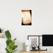 Poster Citation d'Anis Mojgani [Imprimer l'art] (Bureau à domicile)