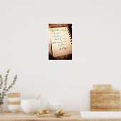 Poster Citation d'Anis Mojgani [Imprimer l'art] (Cuisine)