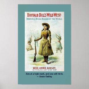 Poster Citation d'Annie Oakley