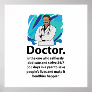 Poster Citation d'appréciation des médecins