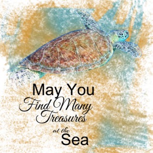 Posters Affiches Tortue De Mer Zazzle Be