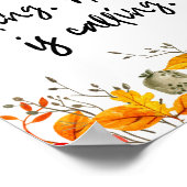 Poster Citation d'automne (Coin)