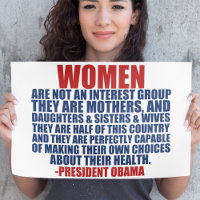 Citation de Barack Obama pour les droits des femme