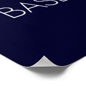 Poster Citation de baseball 7 : Discipline pour réussir P (Coin)