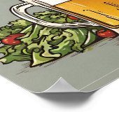 Poster Citation de bière (Coin)