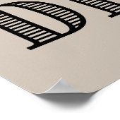 Poster Citation de bière (Coin)