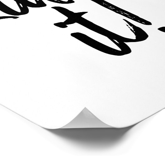 Poster Citation de Black & White Killin' It (Coin)