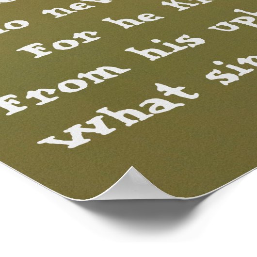 Poster Citation de Bluebird (Coin)