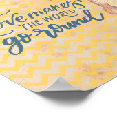 Poster Citation de Boho Fox Love (Coin)