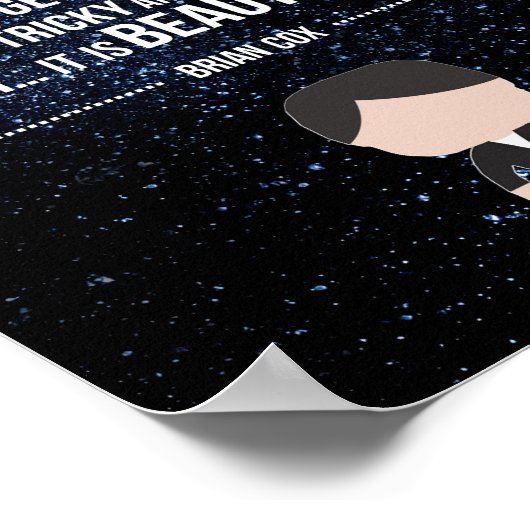 Poster Citation de Brian Cox (Coin)