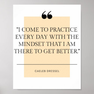 Poster Citation de Caeleb Dressel