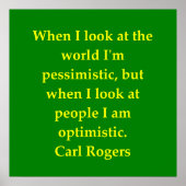Poster citation de carl rogers (Devant)