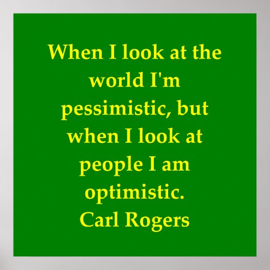 Poster citation de carl rogers (Devant)