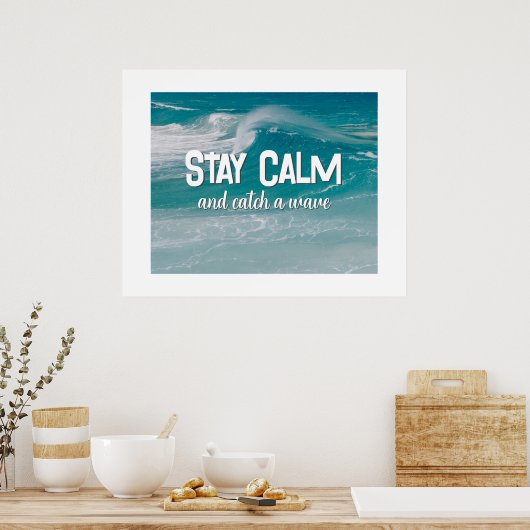 Poster Citation de Catch A Wave sur Ocean (Cuisine)