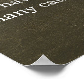 Poster Citation de chat par Hippolyte Taine, Edward Penfi (Coin)