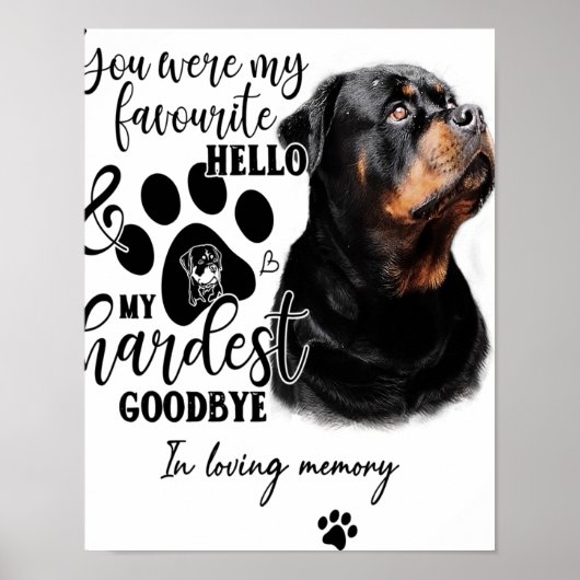 Poster Citation de chien cadeau d'anniversaire du proprié (Devant)