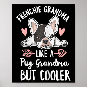 Poster Citation De Chien Pour Votre Grand-Mère Française
